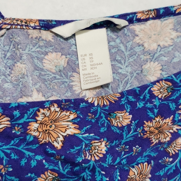 H&M Blue Romper Size XS - Picture 6 of 7